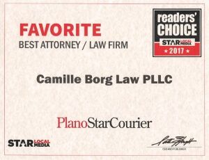 Readers' Choice Best Attorney Award